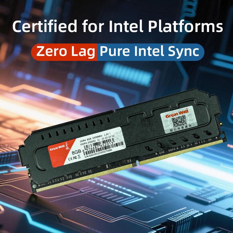 Memory module Great Wall GWP4Li DDR4 3200MHz 8GB/16GB Intel specific desktop memory module
