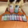 Gradient Glitter Electroplated Clear Phone Case For iPhone 14 13 12 11 Pro Max 7 8 Plus SE  Mini Soft Cover