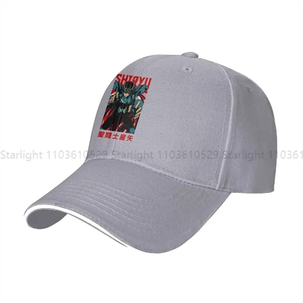 Gewaschene Herren Baseballkappe Drache Shiryu Trucker Snapback Kappen Dad Hat Saint Seiya Golfhüte