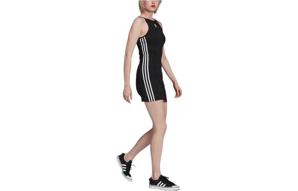 Adidas Originals Hot Girl Collection Sleeveless Dress Women's Black HC2039
