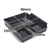 Wellvie 30 Series Console Tray Storage Box with Rubber Mat Center Box Storage Car Accessories Car Parts Custom Parts Alphard/Vellfire Anti-Slip