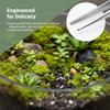 Aquarium Tweezers Pliers Fish Tank Plant Aquascape Tools Straight Curved Micro-Landscape Forceps Clip Aquatic Feeding Tongs