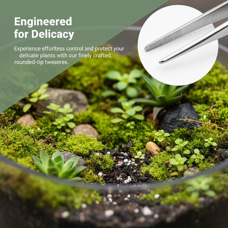 Aquarium Tweezers Pliers Fish Tank Plant Aquascape Tools Straight Curved Micro-Landscape Forceps Clip Aquatic Feeding Tongs