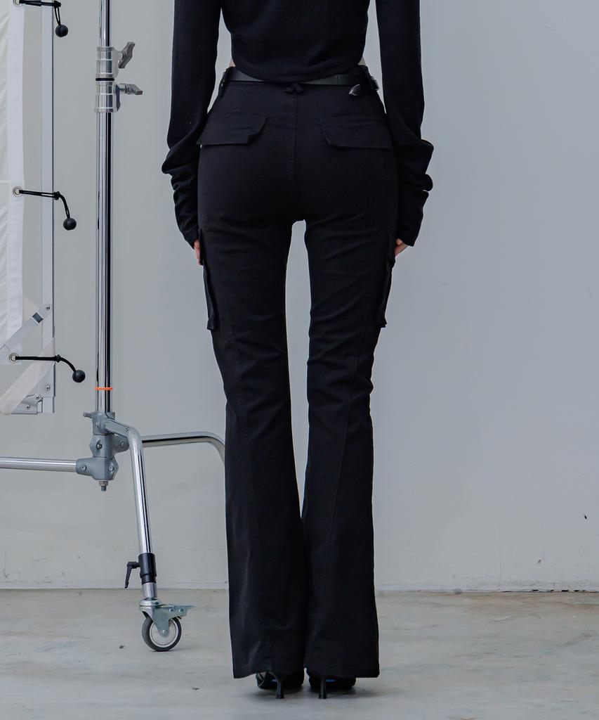 ARCLIVE Low-Waist Bootcut Cargo Pants