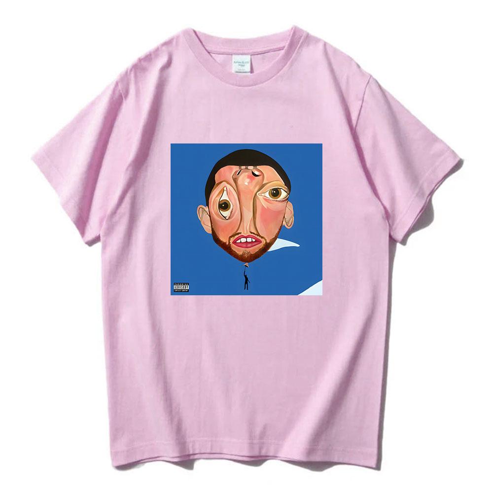 Macc Miller Balloonerism Album Printing T-shirt Short Sleeve Summer O-neck Tshirts 2025 New Fashion Graphic Tee-shirt Men Women