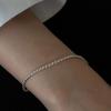Youngglow Silver925 Rope Chain Bracelet