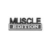 1Pc 3D Metal Muscle Edition Logo Car Front Grille Badge Side Fender Rear Trunk Emblem Sticker Decal