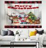 Christmas Balls And Snow Wall Hanging Tapestry Christmas Wall Hanging Tree Wall Hanging Gorgeous Christmas Tree Fireplace Gifts