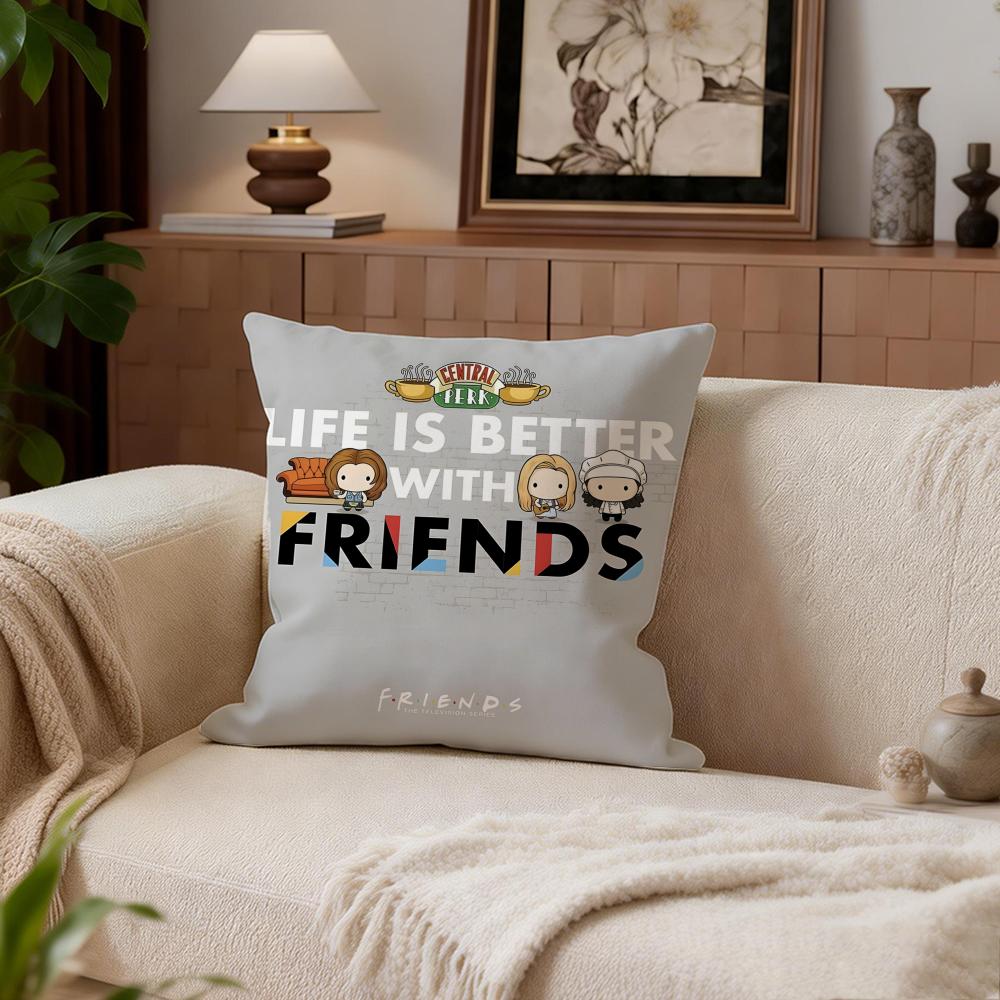 Comedy Friends Cushion Cover Cushion Cover Set 4Pcs 50x50 45x45 40x40 Pillowcase Decorative Sofa Home Decor
