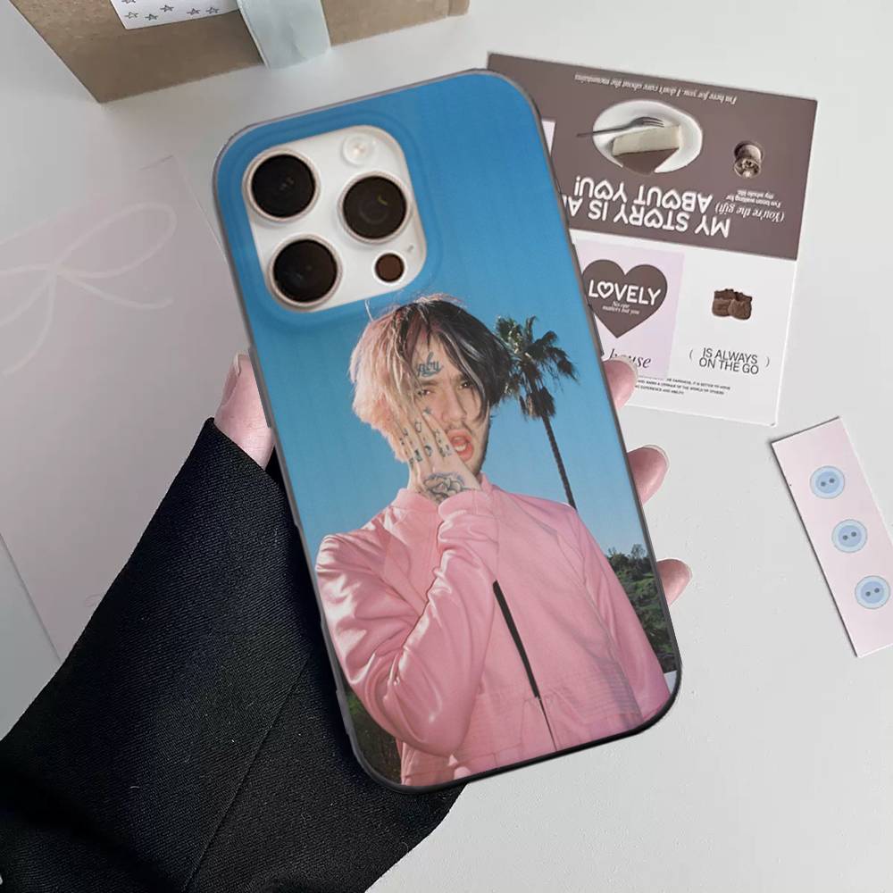 

Lil Peep Hellboy Love Phone Case for iPhone 17 16 15 14 13 12 11 Corrugated Frosted Soft Cover Anti-Slip iPhone 15