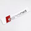 3D ABS Chrom Schwarz Logo Allroad Emblem Buchstaben Auto Kofferraum Abzeichen Für Audi A4 B8 B9 A6 C5 C7 C8 Allroad Aufkleber Auto Zubehör