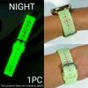 18mm/20mm/22mm Interface Fluorescent Strap For Samsung Galaxy Watch 7 For Huawei/Huami/Garmin Watch Replacement Band