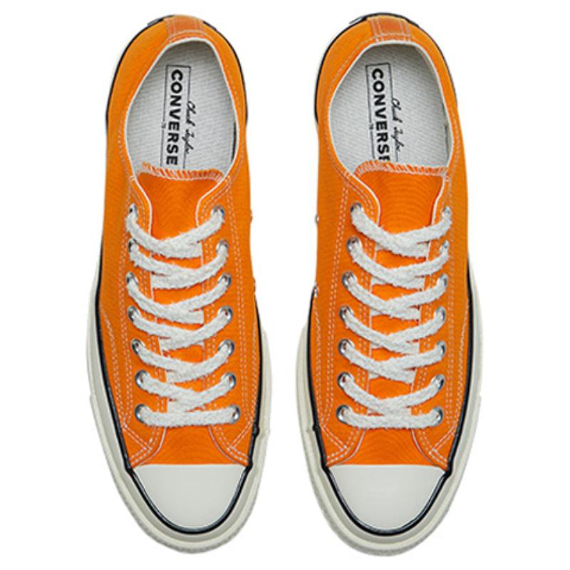 Converse Chuck 70 Chuck 70 Ox Trendy Versatile Abrasion Resistant Low-Top Espadrilles Unisex Yellow