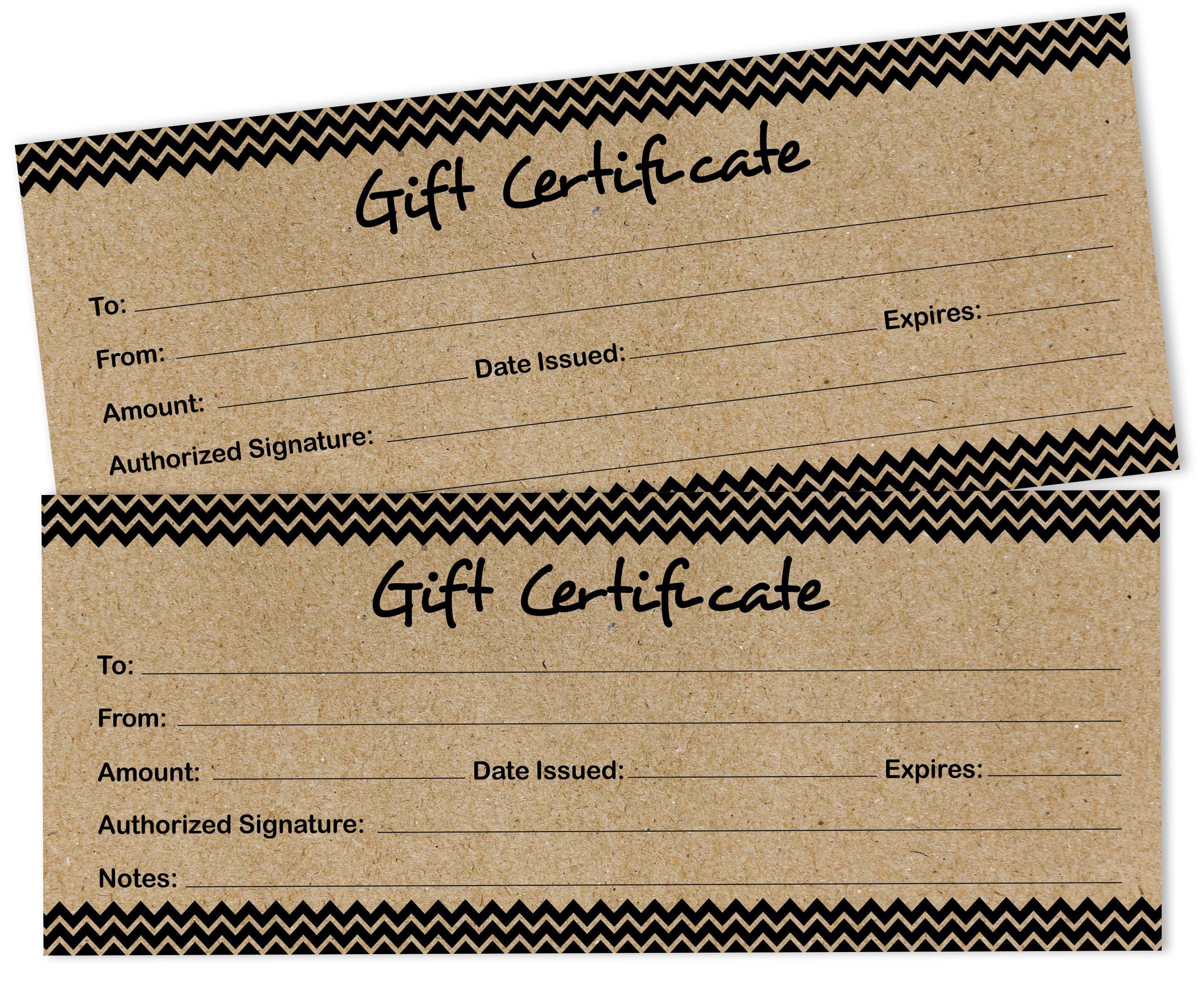 

Inkdotpot Анотації Сільський Крафт Пустий Подарункові сертифікати Картки Ваучери на свята, день народження, малий бізнес 45 подарункових купонів своїми руками 8.5” x 3.5” коричневий