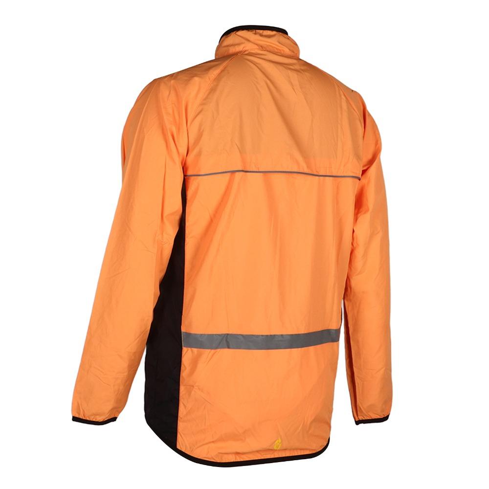 Polyester Men Cycling Jacket Orange Off Road Motorcycle Cycling Jacket  Off Road Motorcycle Riding