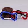 5Pcs Fish Shape Spring Snap Clip Aluminum Alloy Carabiner Key Rings Clip Outdoor Camping Keyring Hook Easy to Use