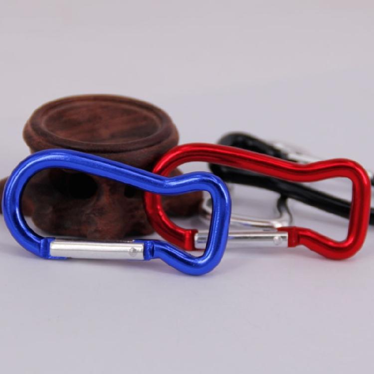 5Pcs Fish Shape Spring Snap Clip Aluminum Alloy Carabiner Key Rings Clip Outdoor Camping Keyring Hook Easy to Use