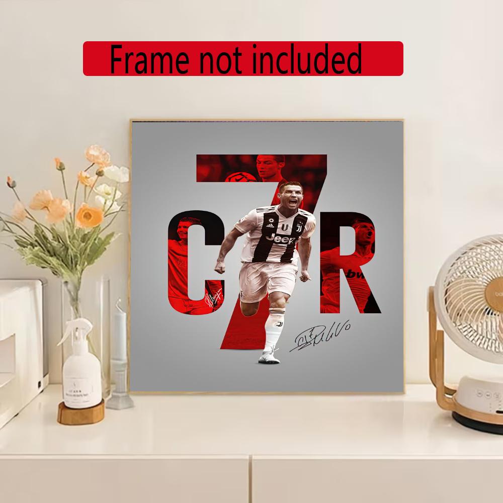 Juventus 5D Diy Diamond Painting Round Diamond Diy Frameless Holiday Artwork Suitable For Home Office Wall Decoration