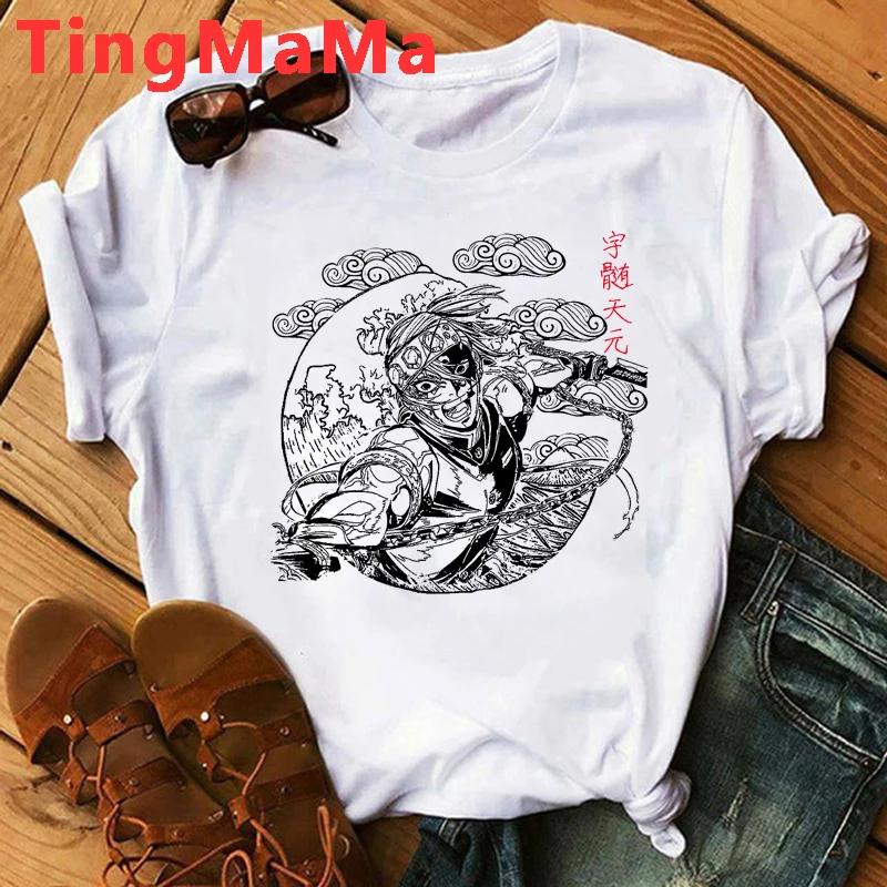 Demon Slayer Rengoku T Shirt Unisex Kimetsu No Yaiba Tshirt Anime Uzui Unisex Cartoon Tanjiro Inosuke Zenitsu Nezuko T-shirt Unisex