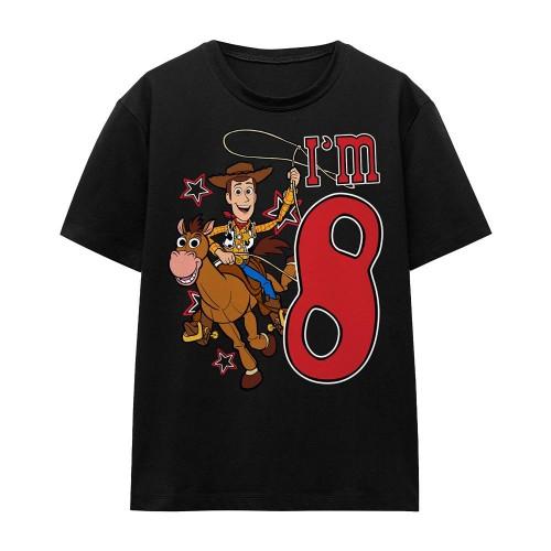 Toy Story Unisex Adult IÂ´m 8 Woody Birthday T-Shirt