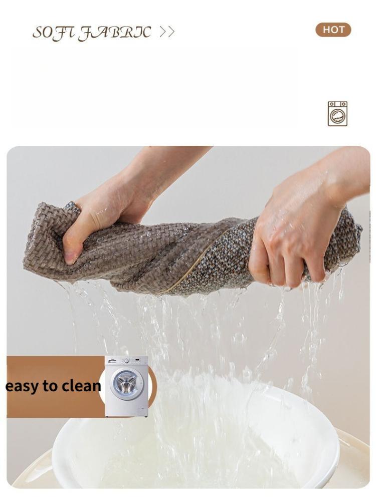 Cojín Antideslizante de Alta Calidad para Sofá Grueso Cálido Alfombrilla Universal para Sofá Funda para Sofás Cojín para Asiento de Sofás Protección contra el Polvo Decoración para Sala de Estar en Casa Una Pieza