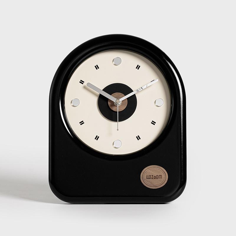 Wozoom Elegant Table Clock for Living Room, Entryway, or TV Cabinet - Stylish Desktop Decoration.