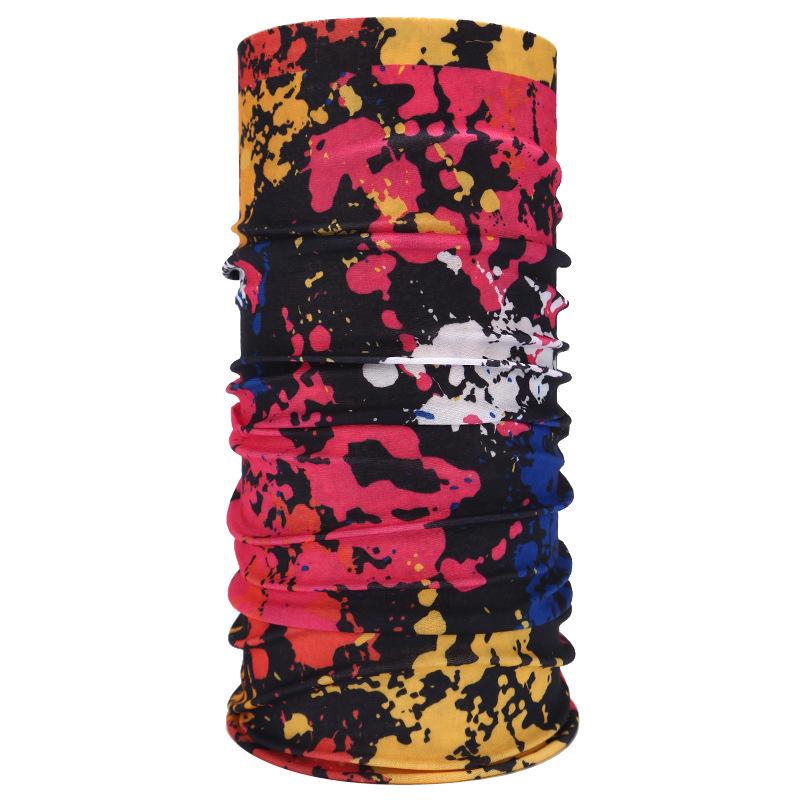 Unisex Sports Outdoor Seamless Headband - Multifunctional Sweat-Wicking Sun Protection Scarf & Neck Gaiter for Cycling