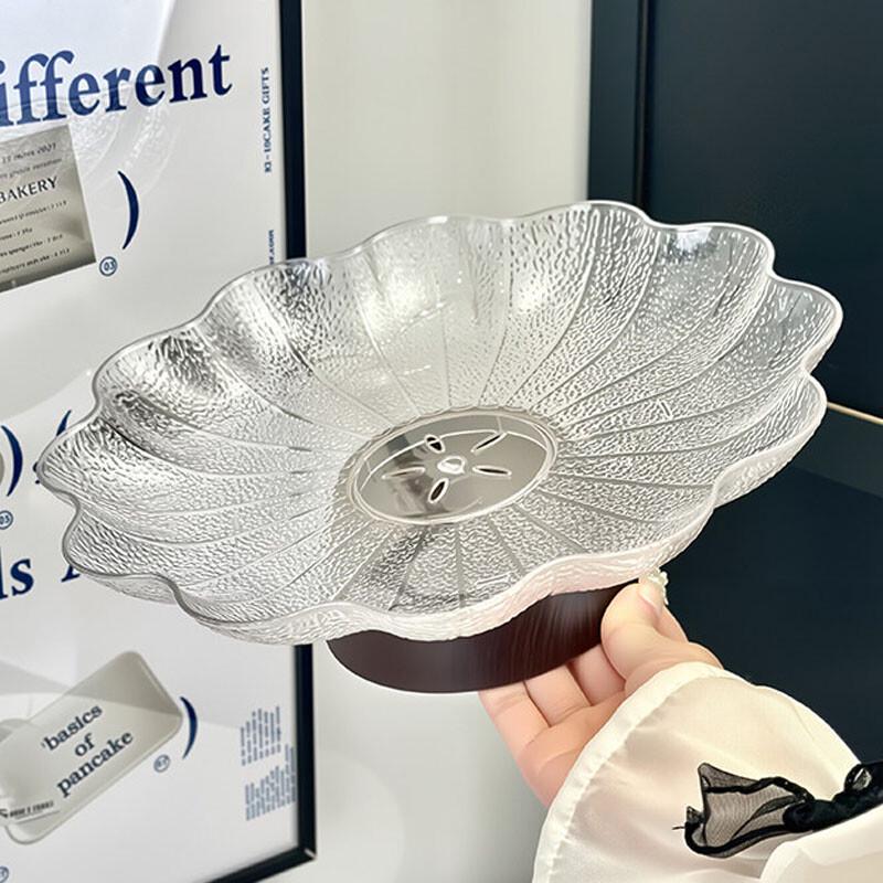 Petal Design High-Footed Fruit Plate