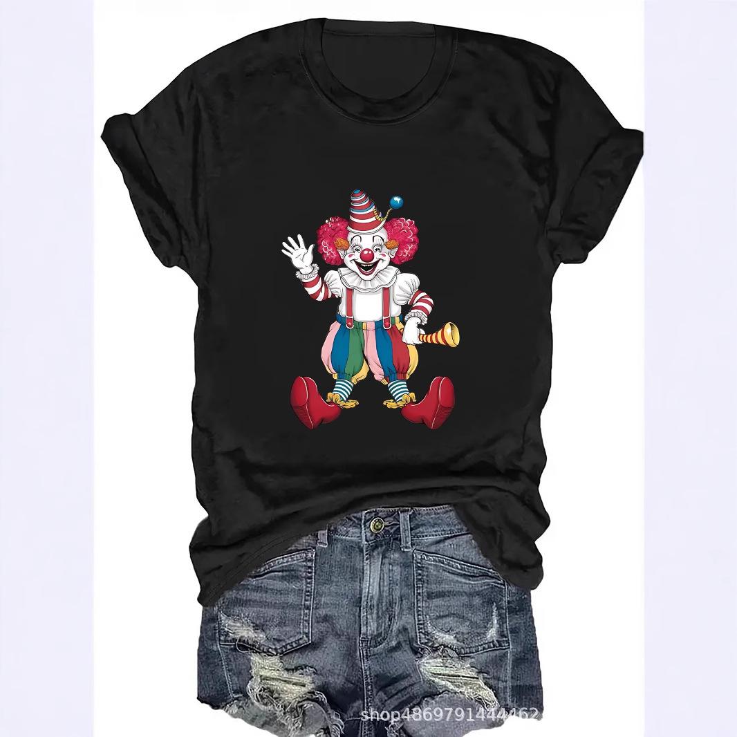 

Women s Round Neck Fashion T-Shirt for Cross-Border Trade L світло-сірий колір