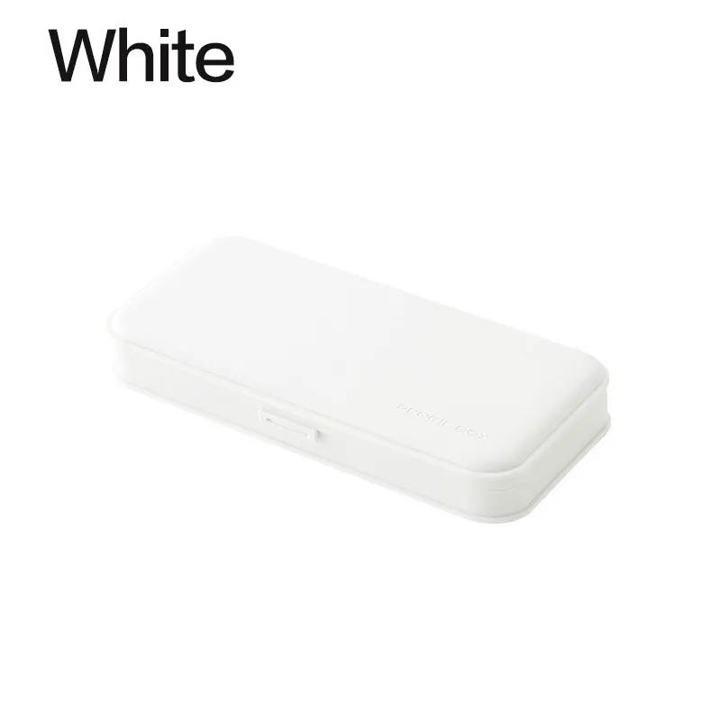 STONEGO Multifunction Rectangle Pencil Case Creative Plastic Pen Box Makeup Organizer School Supplies