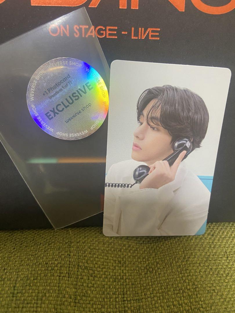 

[Б/У] BTS ptd Weverse us Американская торговая карточка Тэхён V