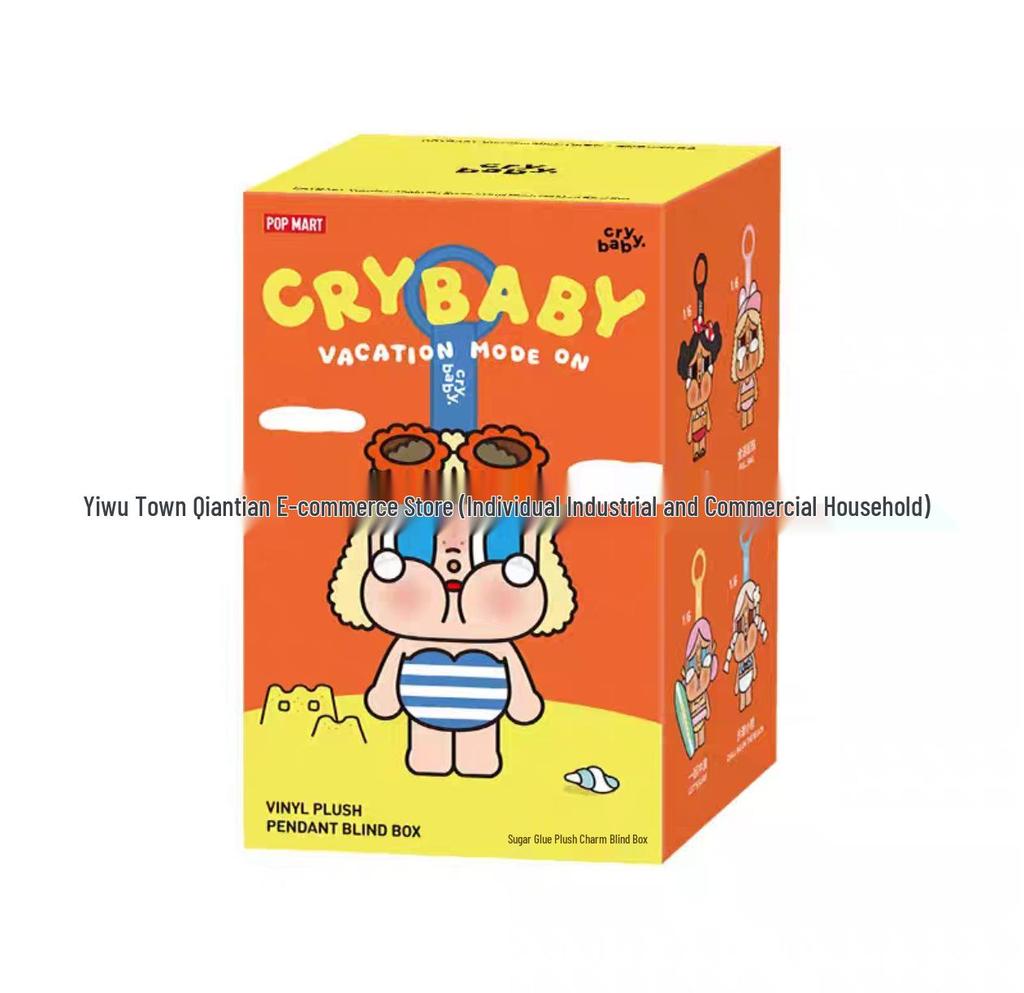 Cry Baby Second Gen Vinyl Plush Doll - Vacation Mode On Blind Box Pendant