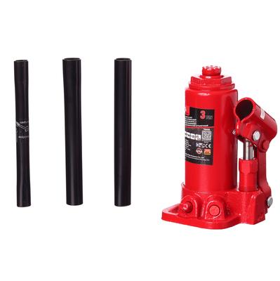 Podnośnik Słupkowy Hydrauliczny 3T Samochodowy Lewarek Butelkowy 3 Tony