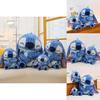 Adorable Eastdiy Plush Stitch Toy Soft Cuddly Animal Figure With Long Plush Fur