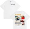 Rapper Cano Triana Tour Album 2025 Print Tee Shirt Men Casual Cotton Short Sleeve T-shirt Male Summer Tops High Quality T Shirt