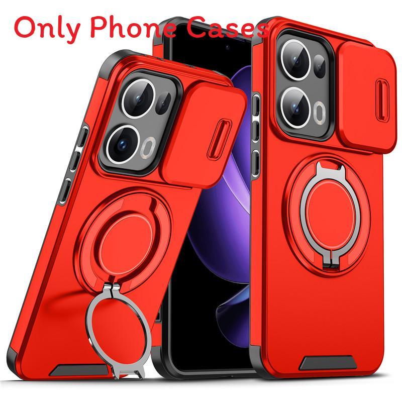 Oppo A6 Pro Realme15 Tpu Pc Metal Kickstand Shockproof Protective Case For Kids Teens