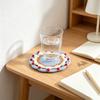 Handmade Cream Cake Crochet Coaster Knitted Trivet Mats Desktop Decoration Placemat  Coffee Table