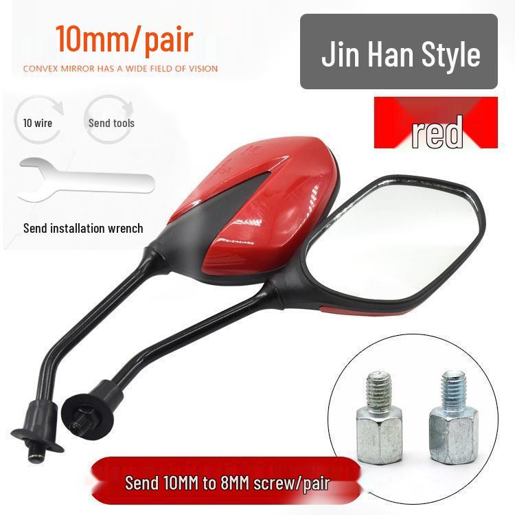 Oglindă retrovizoare universală pentru vehicule electrice, motociclete, scutere și triciclete