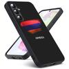 Armenia Albania Russia Flag Emblem Luxury Black Phone Case For Samsung Galaxy S23 S24 S25 Ultra S22 Plus S21