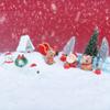Ornaments Santa Claus Snow Scene Window Display Accessories Resin Accessories Handicrafts Home Decoration
