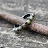 Retro Ethnic Style Turquoise Small Round Beads Ring Women Jewelry Accessories