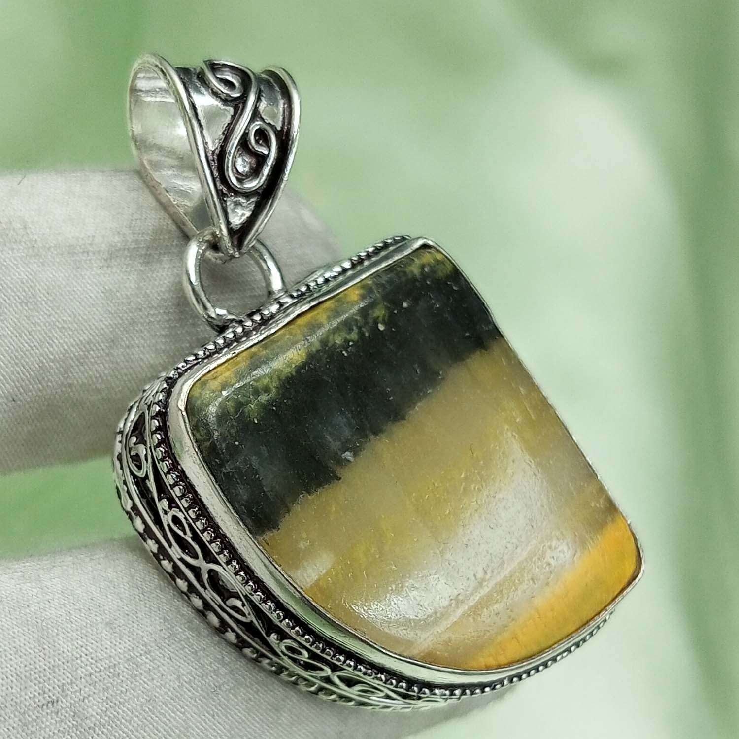 

Подвеска Bumble Bee из стерлингового серебра 925 пробы с антикварным винтажным покрытием, приблизительно 2 дюйма, причудливая подвеска AVPP30