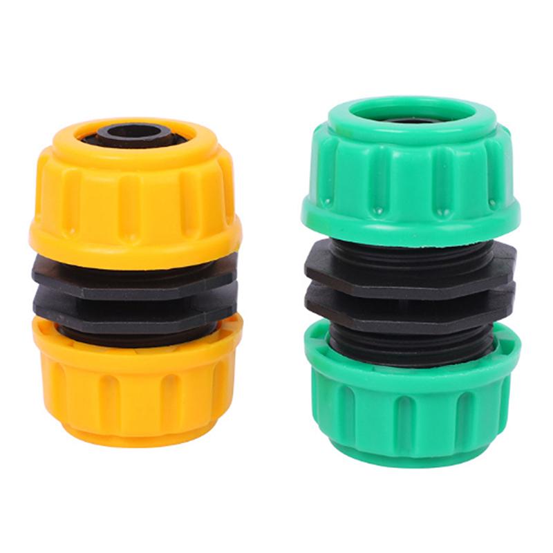 Garden Watering Hose Plastic Quick Connector Double Male Coupling Joint Adapter Extender