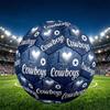 Dallas Cowboys Print Size 5 Soccer Ball, PU Wear Resistant Football for Match Training and Daily Practice, Birthday Gift for Soccer Fans