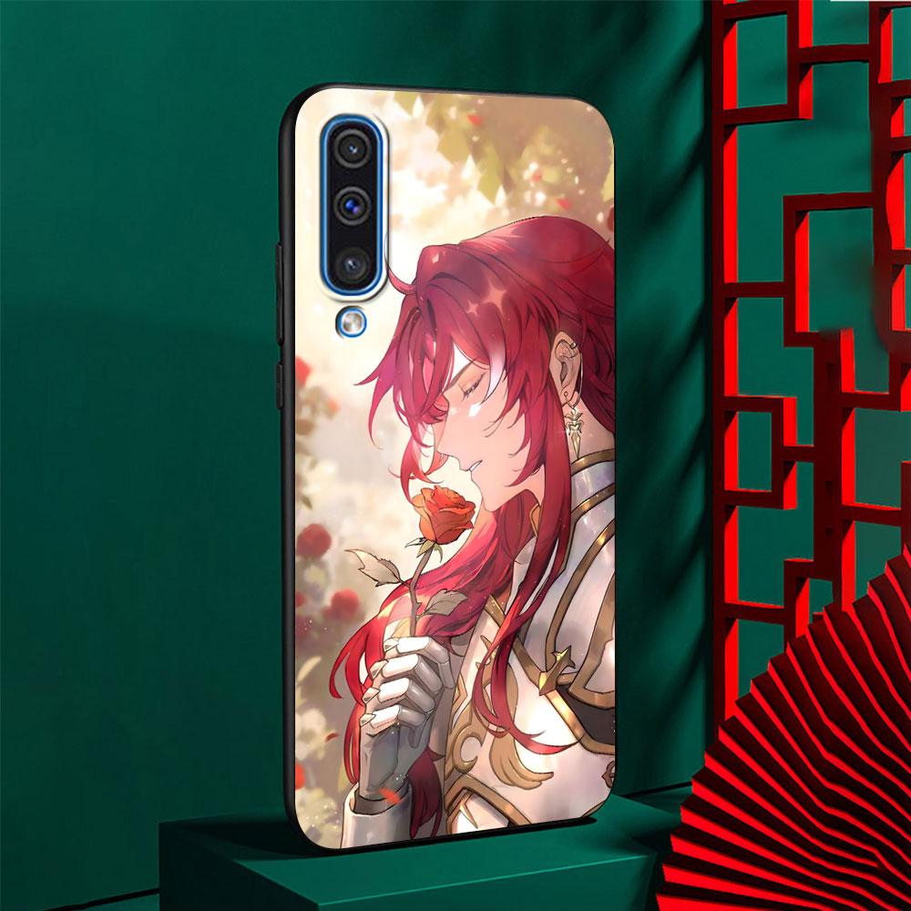 Honkai Star Rail Argenti Case do Samsung Galaxy A70 A70s A20e A02s A30s A50s A10 A20s A20 A30 A50 A03s TPU Czarny pokrowiec na telefon