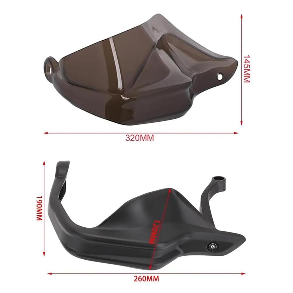 HUANGCJCJ FOR X-ADV 750 X-ADV750 2020-2024 XADV750 Motorcycle Modified Windshield Handguard Protective Cover Handguard
