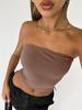 Slim-Fit Women's Pullover Tube Top Camisole for Summer