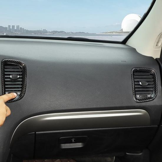 För 2011-20 Dodge Durango luftkonditioneringsventil utloppsring skyddslister tillbehör