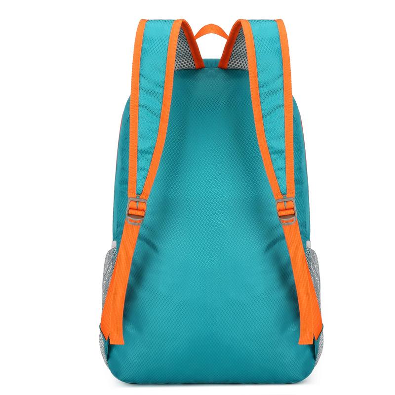 Backpack For Middle School Student 15-20L Folding Schoolbag Outdoor Lightweight Sports Bag