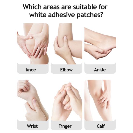 White Sports Tape Easy Tear Adhesive No Sticky Residue Athletic Tape Athletes Sport Trainers First Aid Injury Wrap Tape Roll